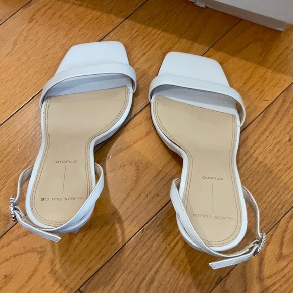 Black Suede Studio Carla Strappy Heeled Sandal, US Size: 8.5 - Picture 8 of 11